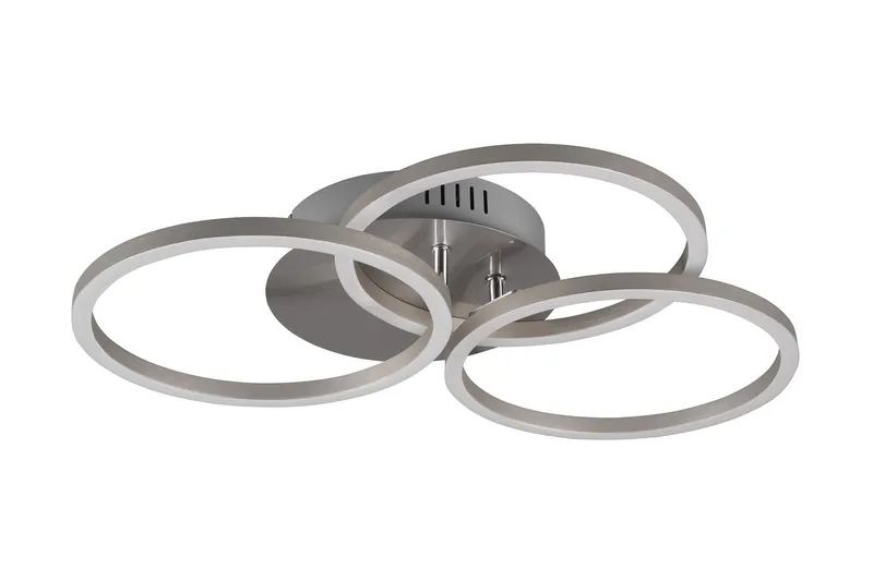 Circle LED Plafond borstad stål - Stål - Belysning - Lampor & belysning inomhus - Sovrumslampa - Taklampa sovrum