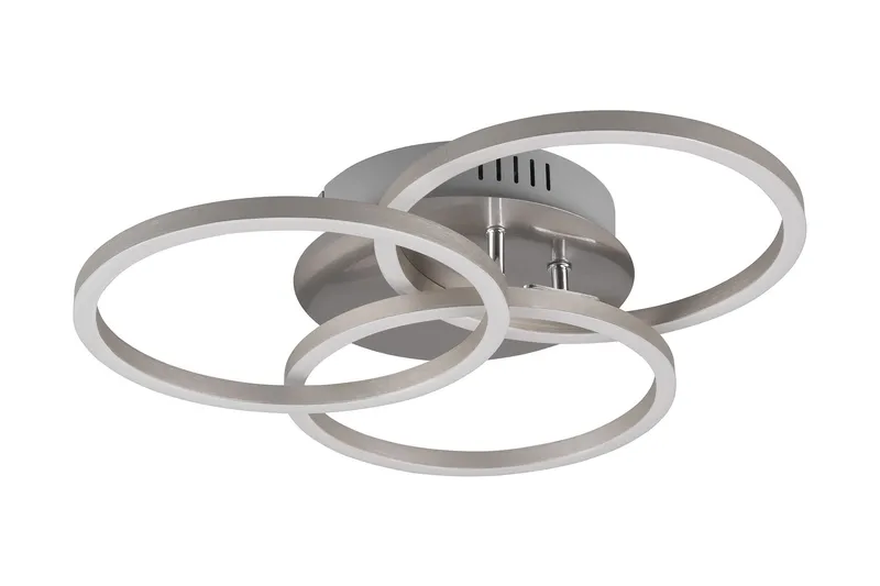Circle LED Plafond borstad stål - Stål - Belysning - Lampor & belysning inomhus - Sovrumslampa - Taklampa sovrum