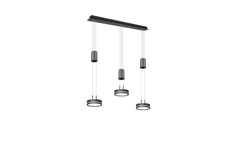 Franklin LED Taklampa 3L antracit - Antracit - Belysning - Lampor & belysning inomhus - Sovrumslampa - Taklampa sovrum