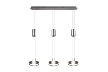 Franklin LED taklampa 3L borstad stål - Borstad stål - Belysning - Lampor & belysning inomhus - Sovrumslampa - Taklampa sovrum
