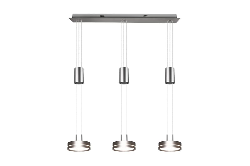 Franklin LED taklampa 3L borstad stål - Borstad stål - Belysning - Lampor & belysning inomhus - Sovrumslampa - Taklampa sovrum