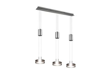 Franklin LED taklampa 3L borstad stål - Borstad stål - Belysning - Lampor & belysning inomhus - Sovrumslampa - Taklampa sovrum
