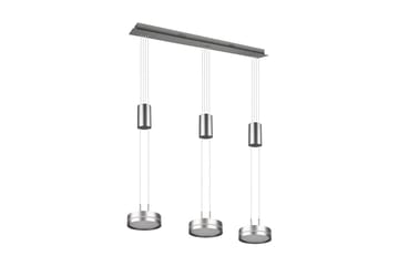 Franklin LED taklampa 3L borstad stål - Borstad stål - Belysning - Lampor & belysning inomhus - Sovrumslampa - Taklampa sovrum