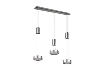 Franklin LED taklampa 3L borstad stål - Borstad stål - Belysning - Lampor & belysning inomhus - Sovrumslampa - Taklampa sovrum