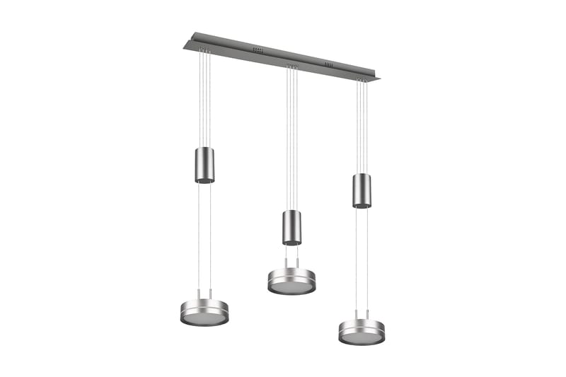 Franklin LED taklampa 3L borstad stål - Borstad stål - Belysning - Lampor & belysning inomhus - Sovrumslampa - Taklampa sovrum