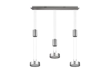 Franklin LED taklampa 3L borstad stål - Borstad stål - Belysning - Lampor & belysning inomhus - Sovrumslampa - Taklampa sovrum