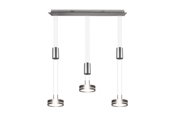 Franklin LED taklampa 3L borstad stål - Borstad stål - Belysning - Lampor & belysning inomhus - Sovrumslampa - Taklampa sovrum