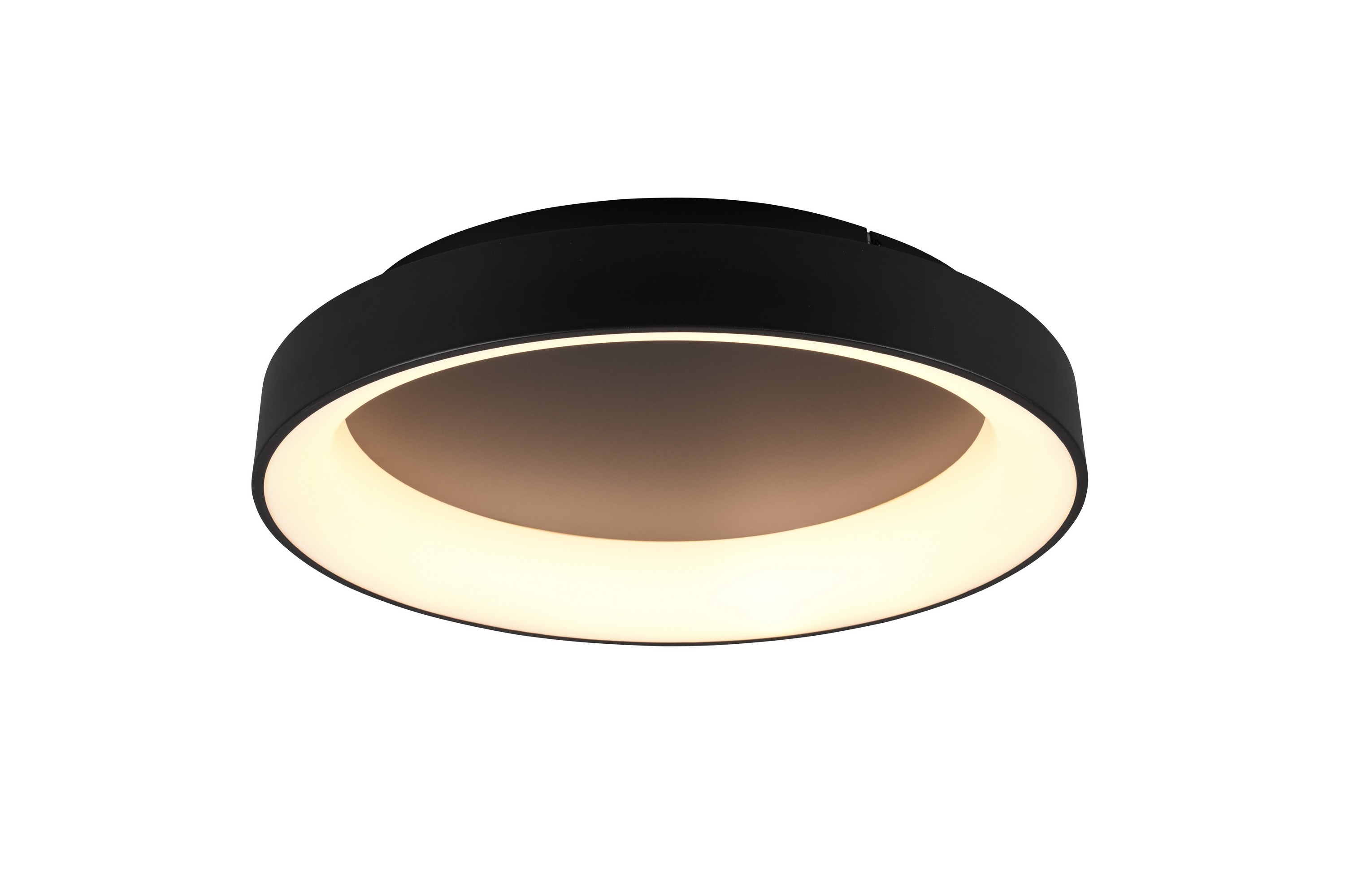 Girona LED plafond 60cm mattsvart Matt svart