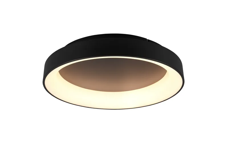 Girona LED Plafond 60cm mattsvart, Matt svart