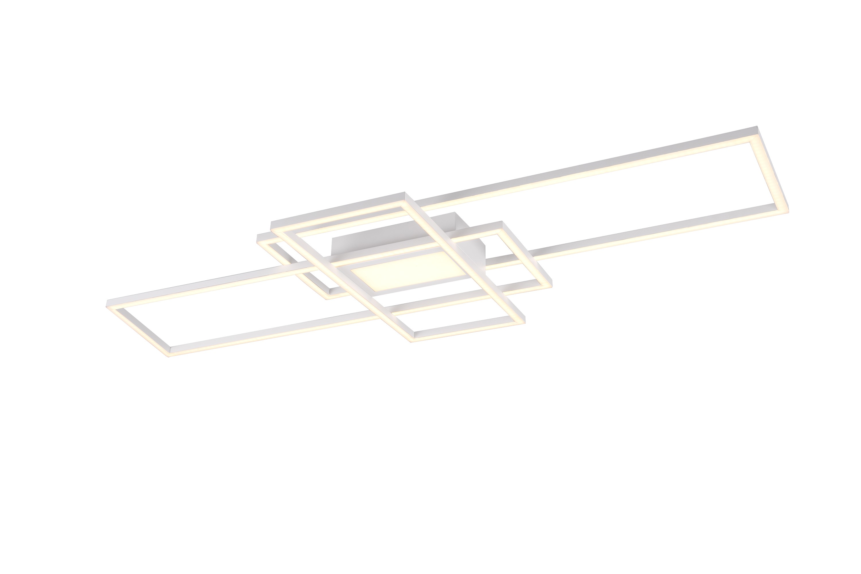 Irvine LED plafond mattvit Matt vit