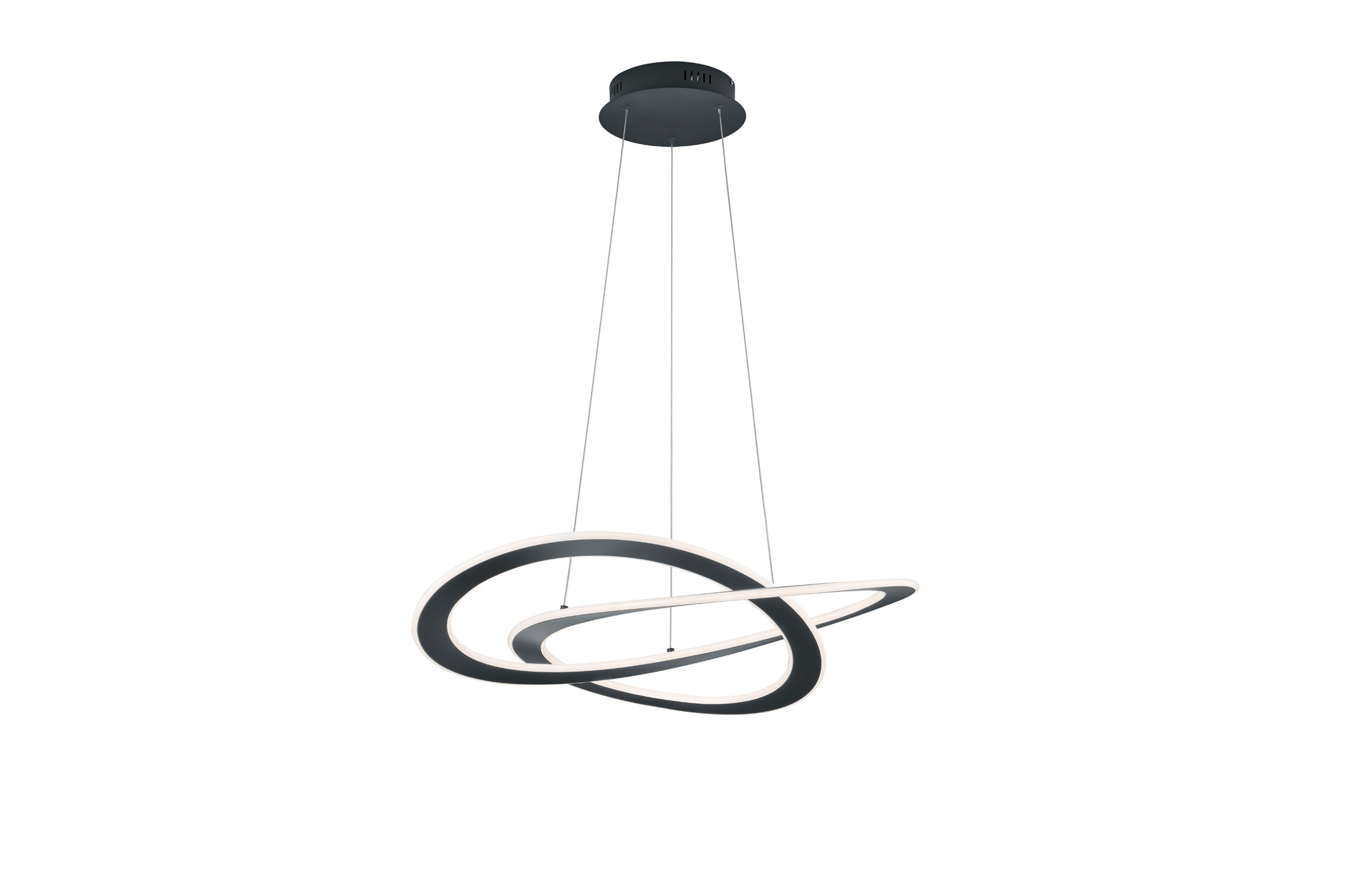 Oakland LED taklampa antracit Antracit