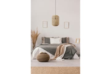 Runa Taklampa E27 25cm mattsvart/rotting - Natur/Matt svart - Belysning - Lampor & belysning inomhus - Sovrumslampa - Taklampa sovrum