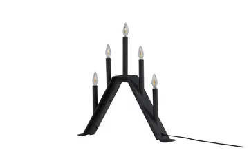 Åre Adventsljusstake 36 cm - Svart - Belysning - Lampor & belysning inomhus - Sovrumslampa - Sänglampa - Sängbordslampa