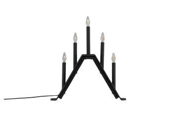 Åre Adventsljusstake 36 cm - Svart - Belysning - Lampor & belysning inomhus - Sovrumslampa - Sänglampa - Sängbordslampa
