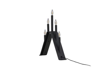 Åre Adventsljusstake 36 cm - Svart - Belysning - Lampor & belysning inomhus - Sovrumslampa - Sänglampa - Sängbordslampa
