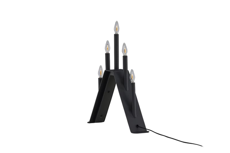Åre Adventsljusstake 36 cm - Svart - Belysning - Lampor & belysning inomhus - Sovrumslampa - Sänglampa - Sängbordslampa