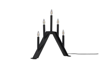 Åre Adventsljusstake 36 cm - Svart - Belysning - Lampor & belysning inomhus - Sovrumslampa - Sänglampa - Sängbordslampa