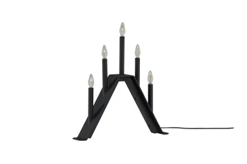 Åre Adventsljusstake 36 cm - Svart - Belysning - Lampor & belysning inomhus - Sovrumslampa - Sänglampa - Sängbordslampa