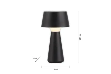 Abera Just Light Bordslampa - Black - Belysning - Lampor & belysning inomhus - Sovrumslampa - Sänglampa - Sängbordslampa