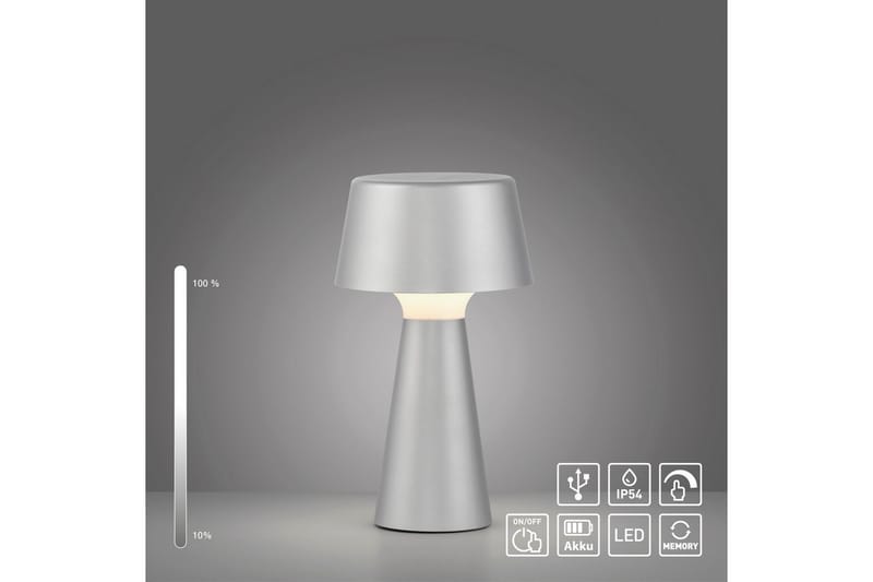 Abera Just Light Bordslampa - Silver - Belysning - Lampor & belysning inomhus - Sovrumslampa - Sänglampa - Sängbordslampa