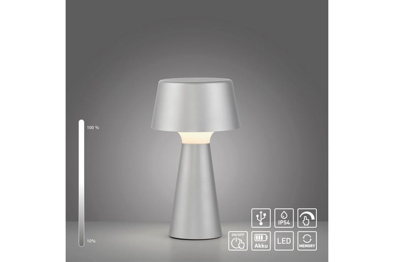Abera Just Light Bordslampa - Silver - Belysning - Lampor & belysning inomhus - Sovrumslampa - Sänglampa - Sängbordslampa