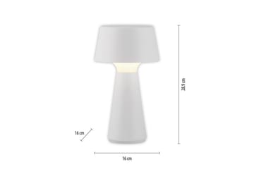 Abera Just Light Bordslampa - White - Belysning - Lampor & belysning inomhus - Sovrumslampa - Sänglampa - Sängbordslampa