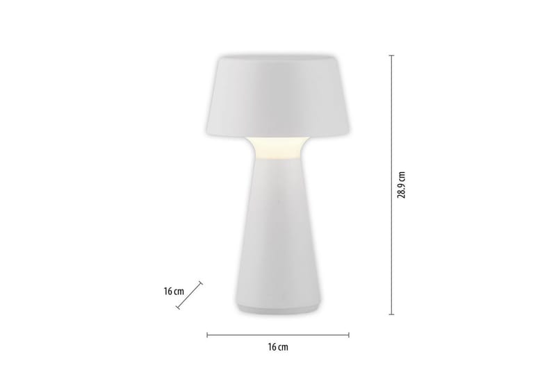Abera Just Light Bordslampa - White - Belysning - Lampor & belysning inomhus - Sovrumslampa - Sänglampa - Sängbordslampa