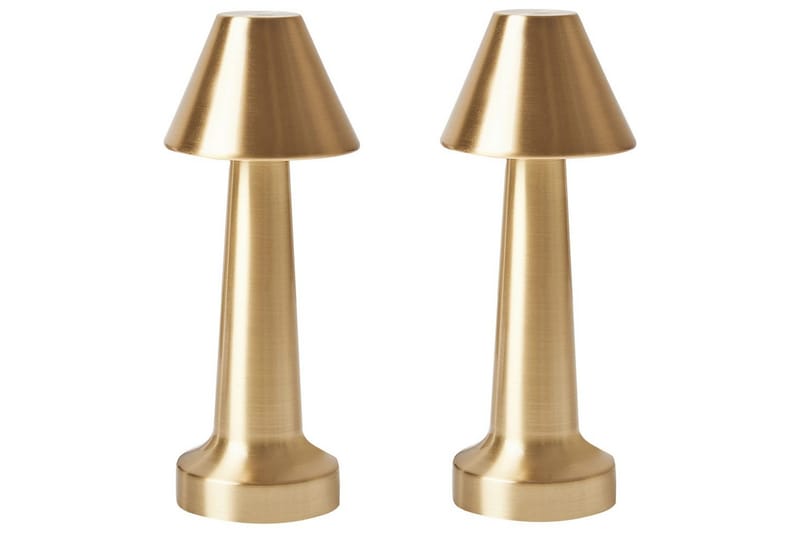 Adasi LED Bordslampa 2 st 24 cm, Guld