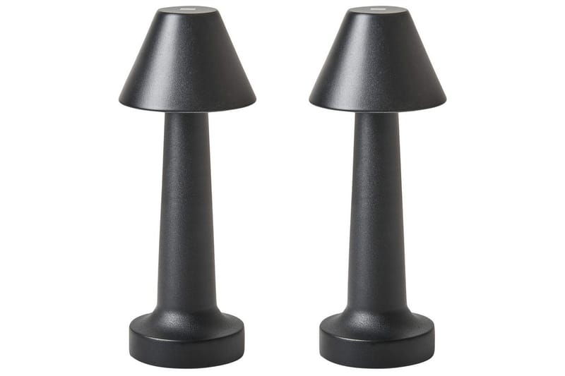 Adasi LED Bordslampa 2 st 24 cm, Svart