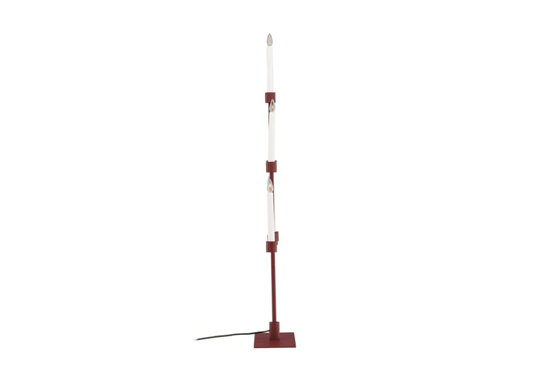 Adventsljusstake Avoriaz 92 cm - Röd - Belysning - Lampor & belysning inomhus - Sovrumslampa - Sänglampa - Sängbordslampa