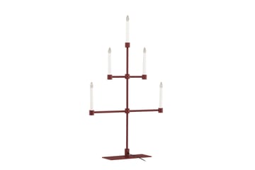 Adventsljusstake Avoriaz 92 cm - Röd - Belysning - Lampor & belysning inomhus - Sovrumslampa - Sänglampa - Sängbordslampa