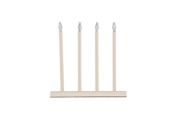 Adventsljusstake Lofsdalen 35 cm - Beige - Belysning - Lampor & belysning inomhus - Sovrumslampa - Sänglampa - Sängbordslampa