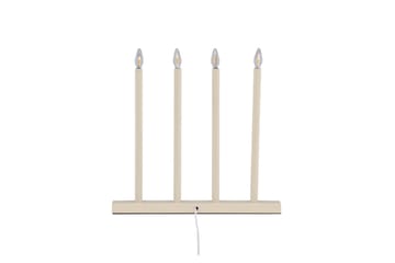 Adventsljusstake Lofsdalen 35 cm - Beige - Belysning - Lampor & belysning inomhus - Sovrumslampa - Sänglampa - Sängbordslampa