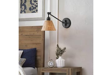 Arti Hinkley Vägglampa - Black||Brown - Belysning - Lampor & belysning inomhus - Sovrumslampa - Sänglampa - Sänglampa vägg