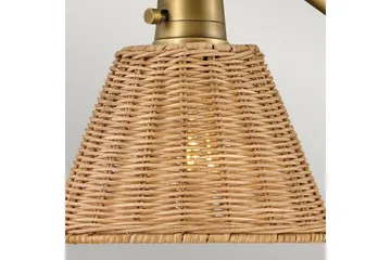 Arti Hinkley Vägglampa - Brass||Brown - Belysning - Lampor & belysning inomhus - Sovrumslampa - Sänglampa - Sänglampa vägg