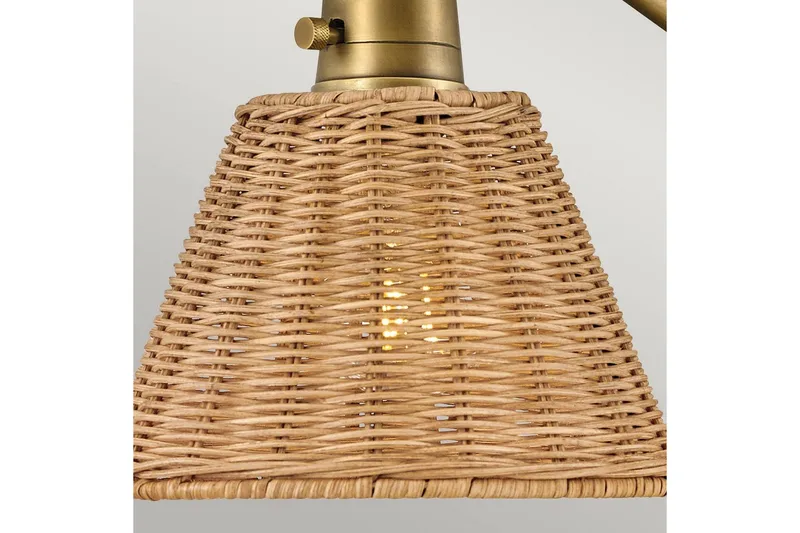 Arti Hinkley Vägglampa - Brass||Brown - Belysning - Lampor & belysning inomhus - Sovrumslampa - Sänglampa - Sänglampa vägg