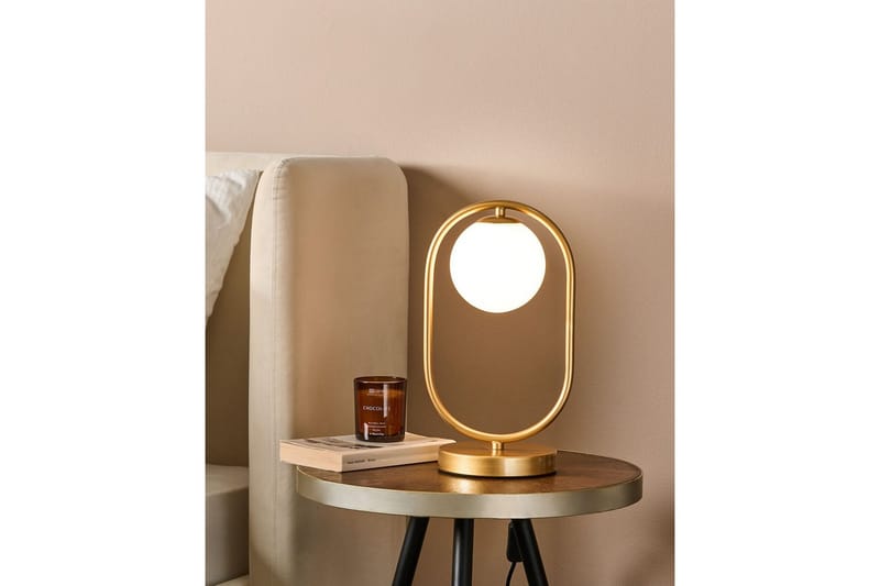 Aspronisi Bordslampa 35 cm G9 - Guld - Belysning - Lampor & belysning inomhus - Sovrumslampa - Sänglampa - Sängbordslampa
