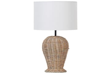 Astroni Bordslampa 49 cm E27 - Natur/Off White - Belysning - Lampor & belysning inomhus - Sovrumslampa - Sänglampa - Sängbordslampa