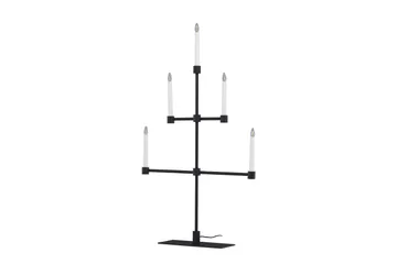 Avoriaz Adventsljusstake 92 cm - Svart - Belysning - Lampor & belysning inomhus - Sovrumslampa - Sänglampa - Sängbordslampa