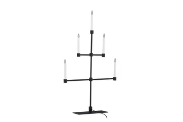 Avoriaz Adventsljusstake 92 cm - Svart - Belysning - Lampor & belysning inomhus - Sovrumslampa - Sänglampa - Sängbordslampa