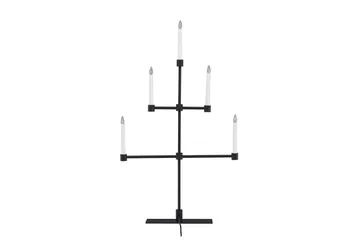 Avoriaz Adventsljusstake 92 cm - Svart - Belysning - Lampor & belysning inomhus - Sovrumslampa - Sänglampa - Sängbordslampa