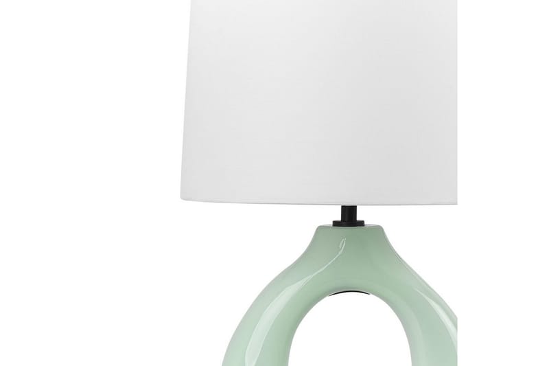 Avsaki Bordslampa 43 cm E27 - Ljusgrön/Vit - Belysning - Lampor & belysning inomhus - Sovrumslampa - Sänglampa - Sängbordslampa