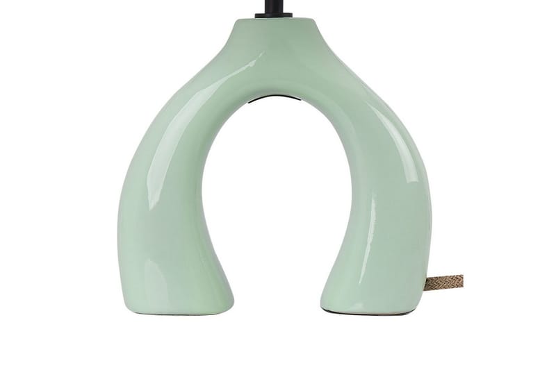Avsaki Bordslampa 43 cm E27 - Ljusgrön/Vit - Belysning - Lampor & belysning inomhus - Sovrumslampa - Sänglampa - Sängbordslampa
