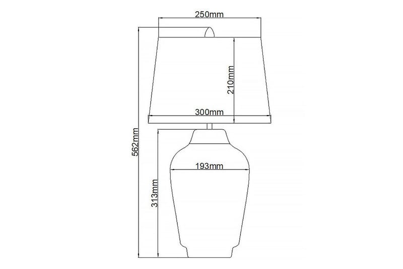 Bexley Quintiesse Bordslampa - White||Brass - Belysning - Lampor & belysning inomhus - Sovrumslampa - Sänglampa - Sängbordslampa