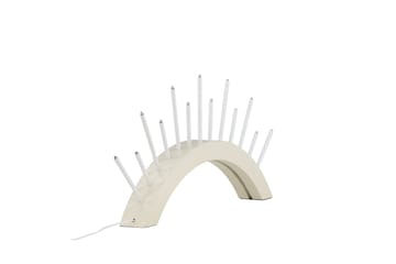 Björnrike Adventsljusstake 30 cm - Beige - Belysning - Lampor & belysning inomhus - Sovrumslampa - Sänglampa - Sängbordslampa