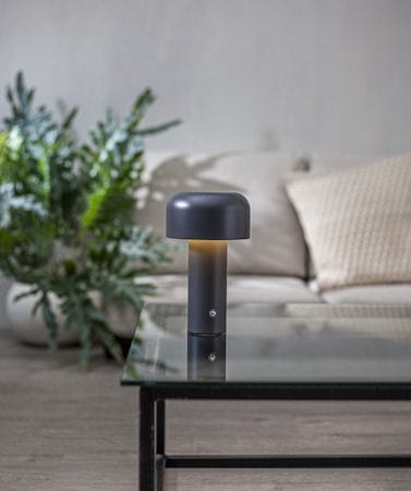 Bobby Bordslampa 12.5 cm - grå - Belysning - Lampor & belysning inomhus - Sovrumslampa - Sänglampa - Sängbordslampa