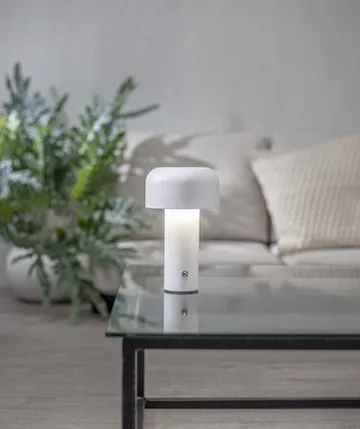 Bobby Bordslampa 12.5 cm - vit - Belysning - Lampor & belysning inomhus - Sovrumslampa - Sänglampa - Sängbordslampa