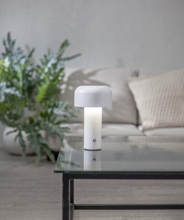 Bobby Bordslampa 12.5 cm - vit - Belysning - Lampor & belysning inomhus - Sovrumslampa - Sänglampa - Sängbordslampa