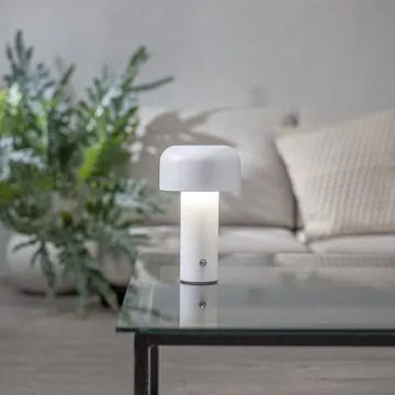 Bobby Bordslampa 12.5 cm - vit - Belysning - Lampor & belysning inomhus - Sovrumslampa - Sänglampa - Sängbordslampa