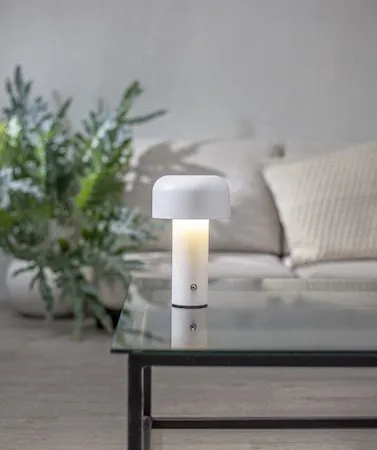 Bobby Bordslampa 12.5 cm - vit - Belysning - Lampor & belysning inomhus - Sovrumslampa - Sänglampa - Sängbordslampa
